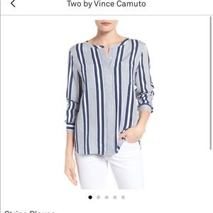 Two by Vince Camino stripes blouse - XL